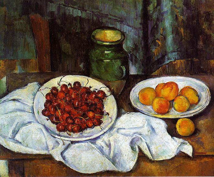 Paul Cezanne Cherries and Peaches France oil painting art